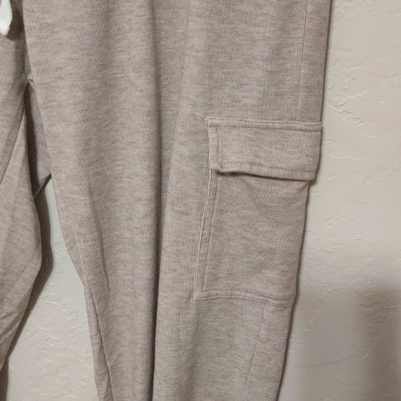 Bobi Taupe Cargo Joggers - Picture 2 of 7
